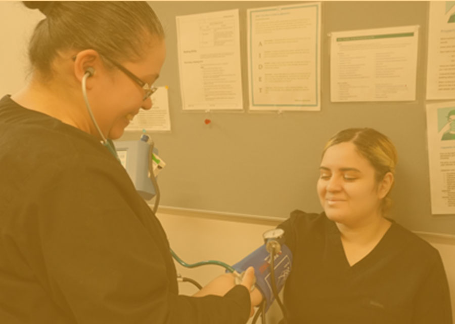 Medical Assistant student