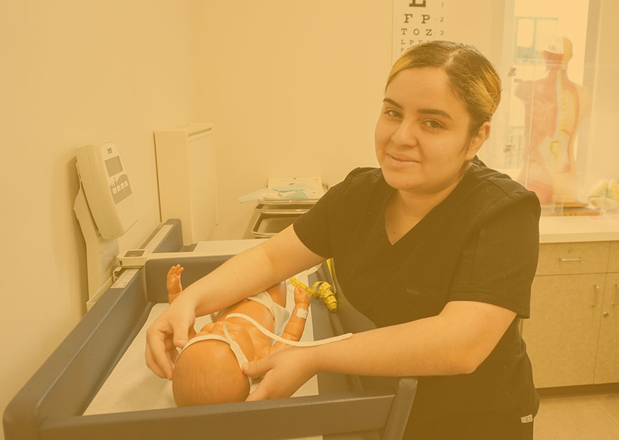 Medical Assistant student