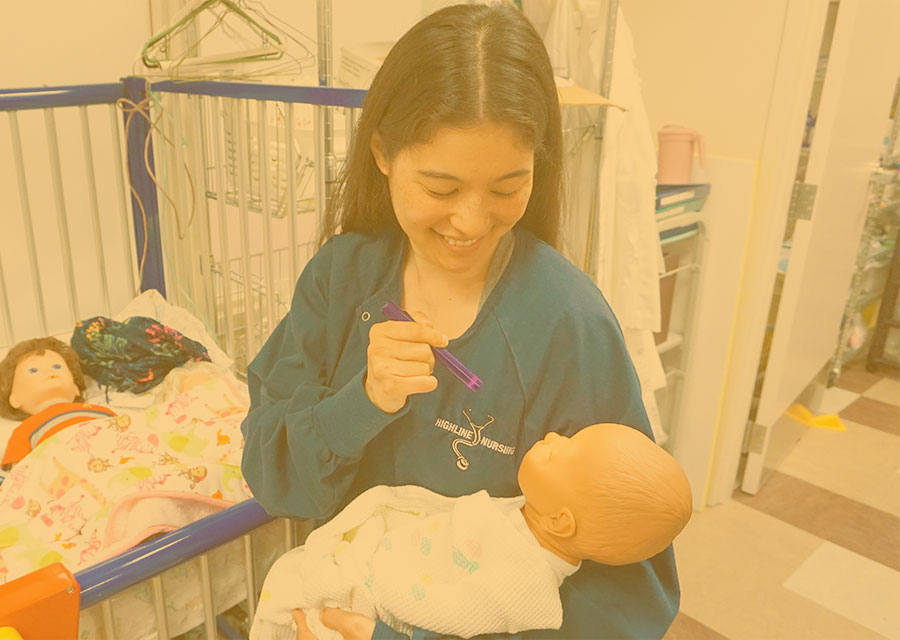 Student in nursing