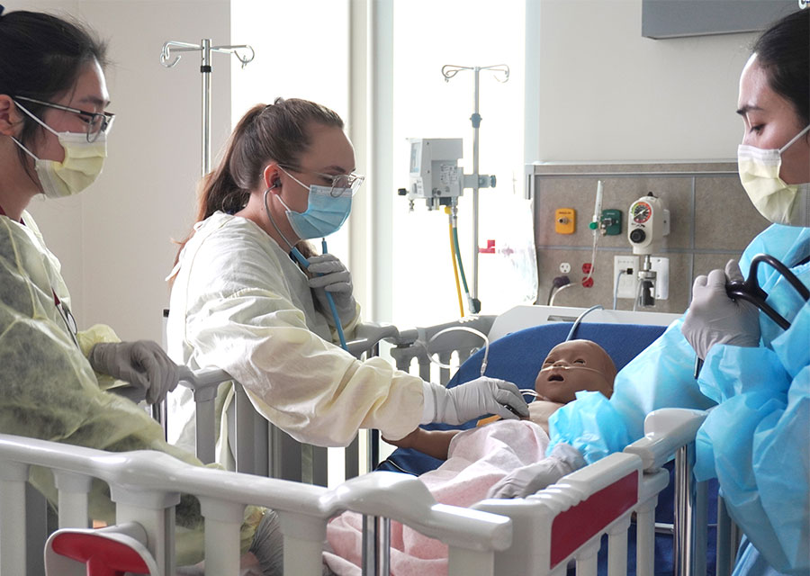 student in nursing